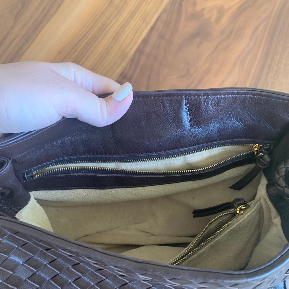 SOLD ✨Bottega Veneta Intrecciato Brown Bag - Picture 8 of 13